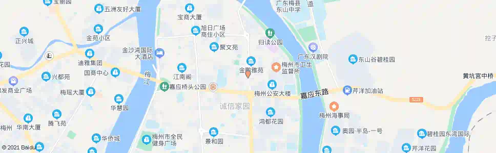 梅州金沙湾圣廷苑_公交站地图_梅州公交_妙搜公交查询2025
