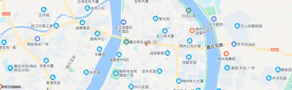 梅州梅江三路_公交站地图_梅州公交_妙搜公交查询2025