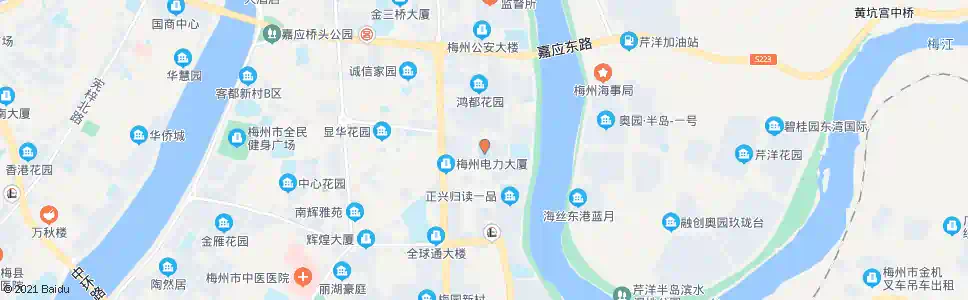 梅州鸿都小学_公交站地图_梅州公交_妙搜公交查询2025