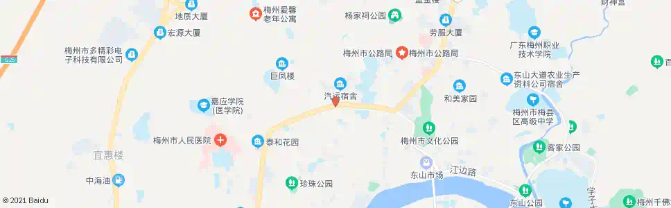 梅州五洲城汽车站_公交站地图_梅州公交_妙搜公交查询2025