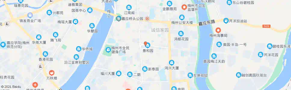 梅州新苑路口_公交站地图_梅州公交_妙搜公交查询2025