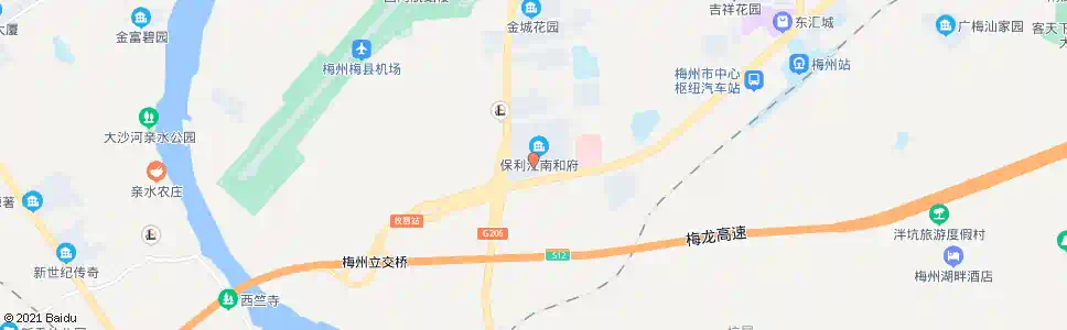 梅州瓜园凹_公交站地图_梅州公交_妙搜公交查询2025