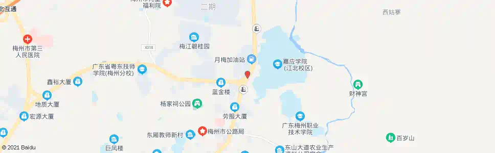 梅州月梅_公交站地图_梅州公交_妙搜公交查询2025