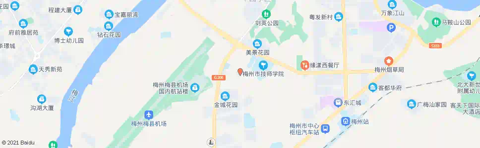 梅州三角镇政府_公交站地图_梅州公交_妙搜公交查询2025
