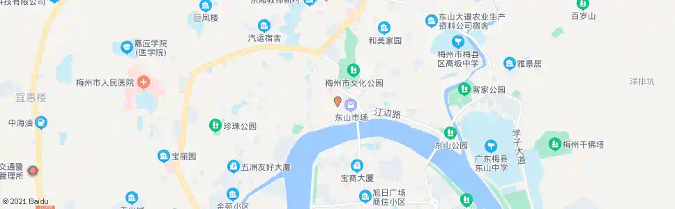 梅州泰康路_公交站地图_梅州公交_妙搜公交查询2025