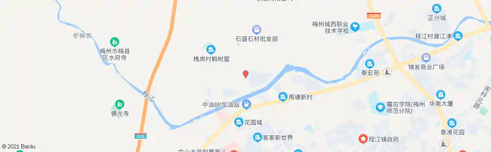 梅州新城健身中心_公交站地图_梅州公交_妙搜公交查询2025