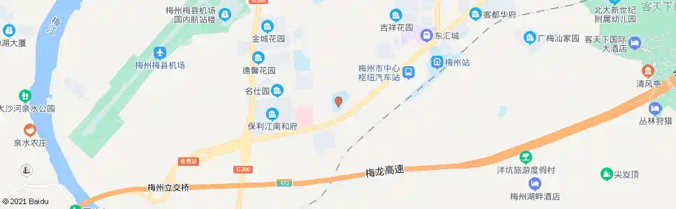梅州水白中学_公交站地图_梅州公交_妙搜公交查询2025