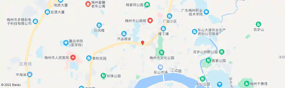 梅州赤岌岗_公交站地图_梅州公交_妙搜公交查询2025