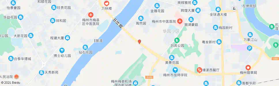 梅州广州本田_公交站地图_梅州公交_妙搜公交查询2025