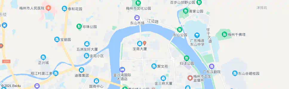 梅州法政路_公交站地图_梅州公交_妙搜公交查询2025