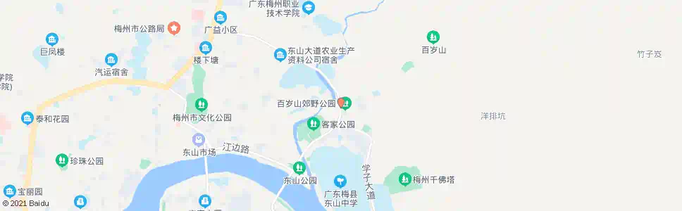 梅州富乐花园_公交站地图_梅州公交_妙搜公交查询2025