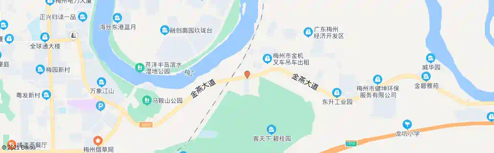 梅州华盛电子_公交站地图_梅州公交_妙搜公交查询2025