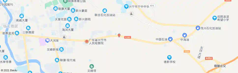 梅州明珠加油站_公交站地图_梅州公交_妙搜公交查询2025