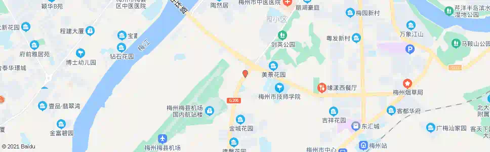 梅州泮坑路口_公交站地图_梅州公交_妙搜公交查询2025