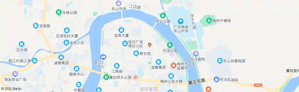 梅州三板桥_公交站地图_梅州公交_妙搜公交查询2025