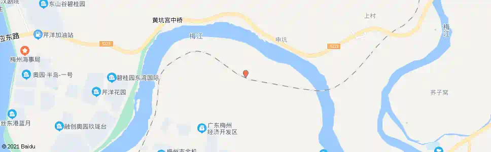 梅州货场路口_公交站地图_梅州公交_妙搜公交查询2025