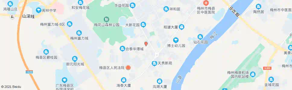 梅州梅县云电商城_公交站地图_梅州公交_妙搜公交查询2025