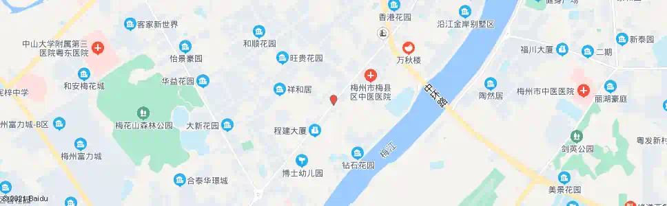 梅州城区地税分局_公交站地图_梅州公交_妙搜公交查询2025