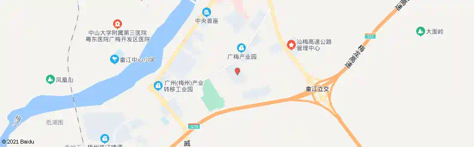 梅州强华厂_公交站地图_梅州公交_妙搜公交查询2025