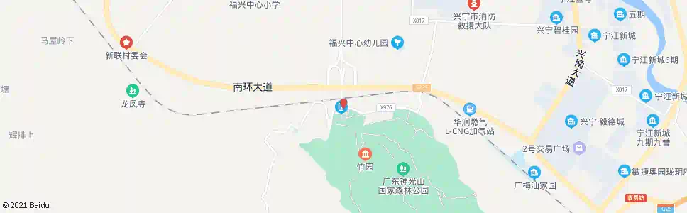 梅州神光山(总站)_公交站地图_梅州公交_妙搜公交查询2025