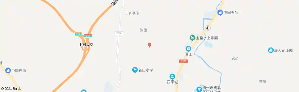梅州石月村_公交站地图_梅州公交_妙搜公交查询2025