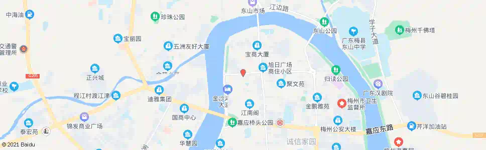 梅州百家苑_公交站地图_梅州公交_妙搜公交查询2025