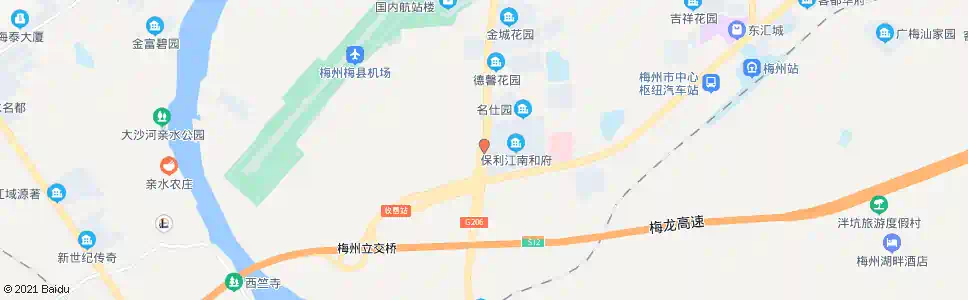 梅州湾下_公交站地图_梅州公交_妙搜公交查询2025