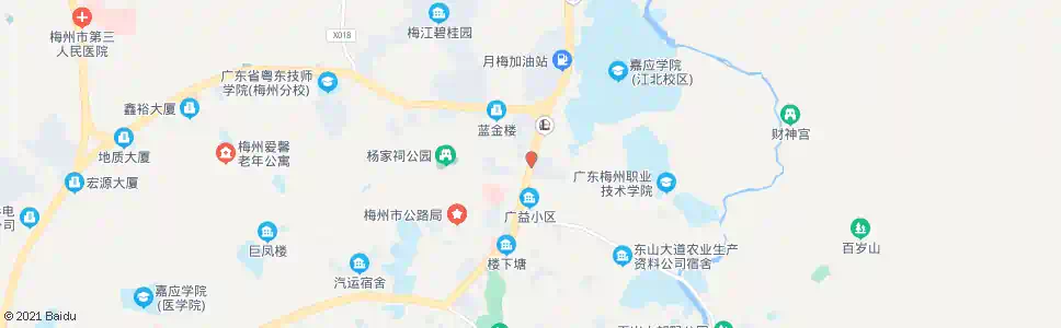 梅州嘉应大学_公交站地图_梅州公交_妙搜公交查询2025