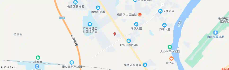 梅州山水城_公交站地图_梅州公交_妙搜公交查询2025