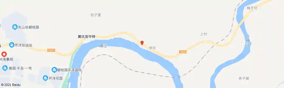 梅州申坑_公交站地图_梅州公交_妙搜公交查询2025