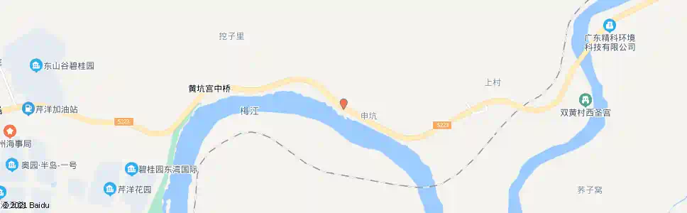 梅州申坑村_公交站地图_梅州公交_妙搜公交查询2025