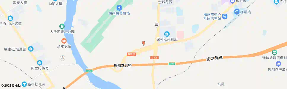 梅州弯下_公交站地图_梅州公交_妙搜公交查询2025