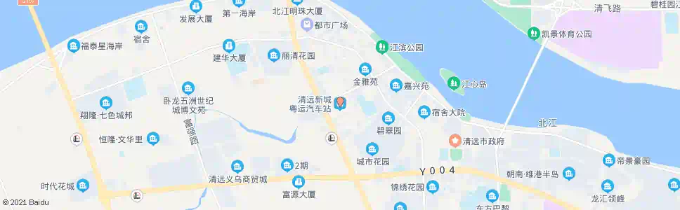 清远广州市汽车客运站_公交站地图_清远公交_妙搜公交查询2025