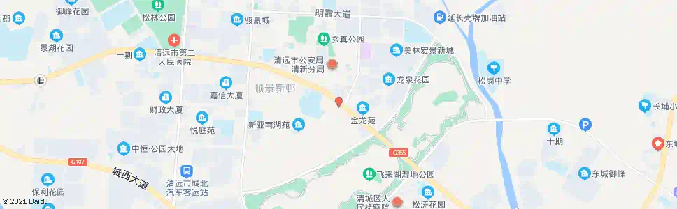 清远清新农信社_公交站地图_清远公交_妙搜公交查询2025