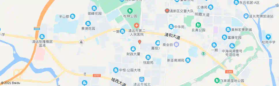 清远清新体育馆_公交站地图_清远公交_妙搜公交查询2025