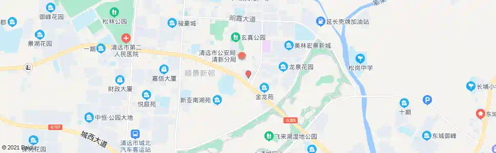 清远清晖豪苑_公交站地图_清远公交_妙搜公交查询2025