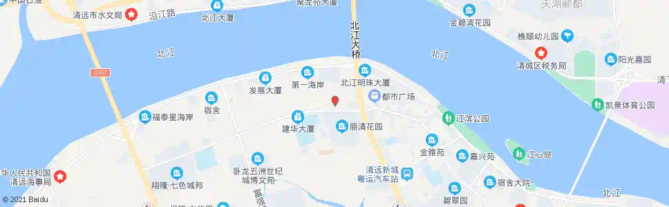 清远南步市场_公交站地图_清远公交_妙搜公交查询2025