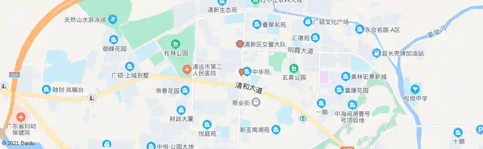 清远好美家_公交站地图_清远公交_妙搜公交查询2025