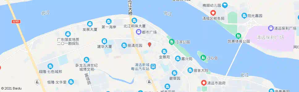清远永发电脑城_公交站地图_清远公交_妙搜公交查询2025