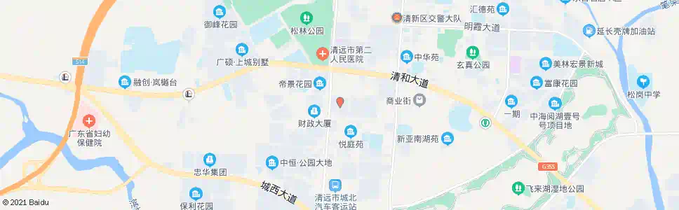 清远清新文化体育广场_公交站地图_清远公交_妙搜公交查询2025