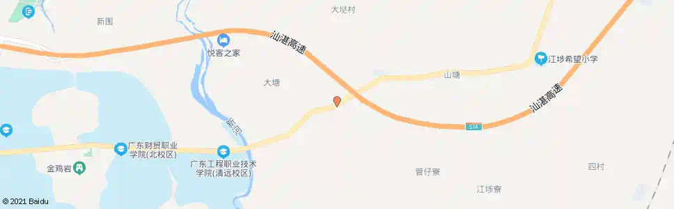 清远赤土布_公交站地图_清远公交_妙搜公交查询2025