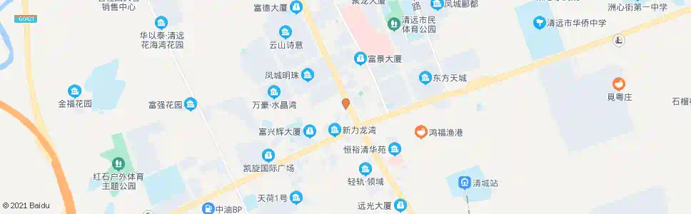 清远综合性能检测站_公交站地图_清远公交_妙搜公交查询2025