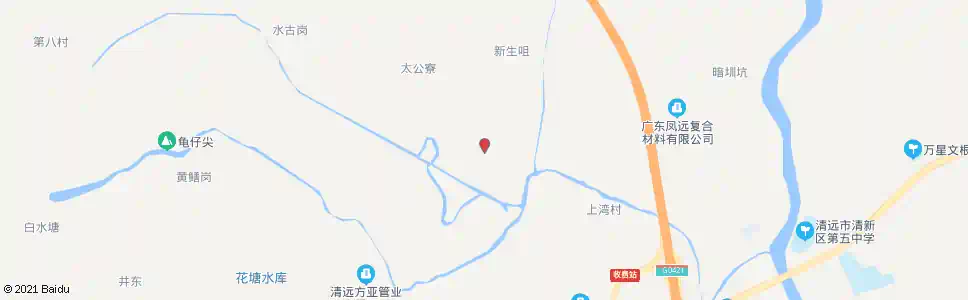 清远岗步养殖场_公交站地图_清远公交_妙搜公交查询2025