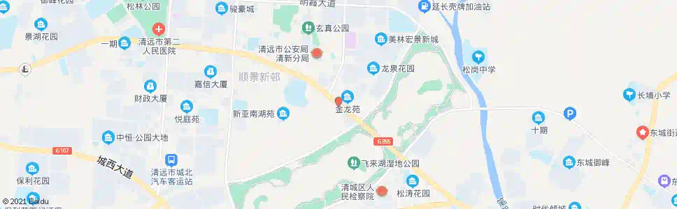清远凯逸酒店_公交站地图_清远公交_妙搜公交查询2025