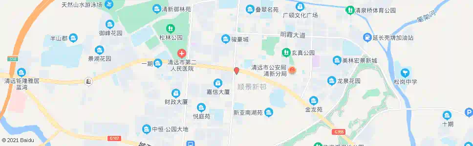 清远新乐酒店(好美家)_公交站地图_清远公交_妙搜公交查询2025