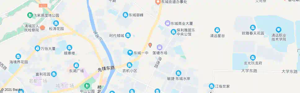 清远莲塘市场_公交站地图_清远公交_妙搜公交查询2025