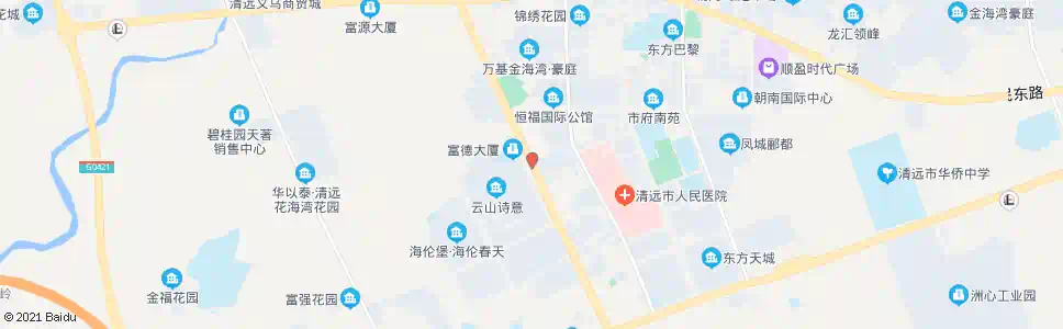 清远武警支队_公交站地图_清远公交_妙搜公交查询2025