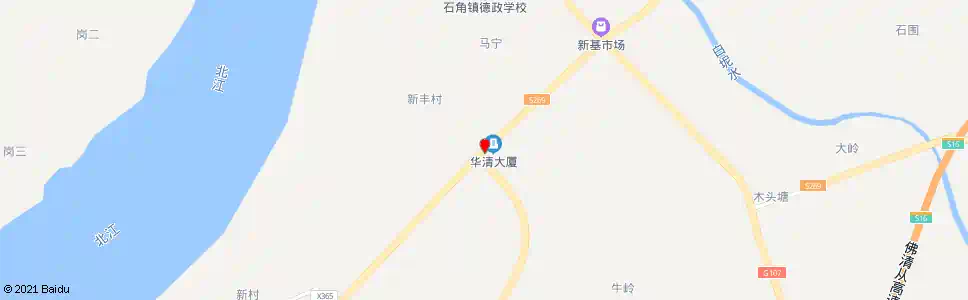 清远鸡母岗_公交站地图_清远公交_妙搜公交查询2025