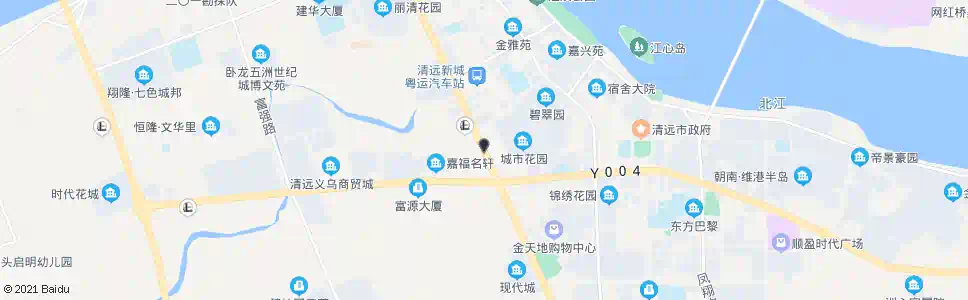 清远三角路口_公交站地图_清远公交_妙搜公交查询2025