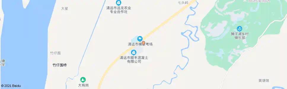 清远九荣食品公司_公交站地图_清远公交_妙搜公交查询2025